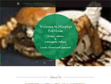 Tablet Screenshot of murphyspubhouse.com